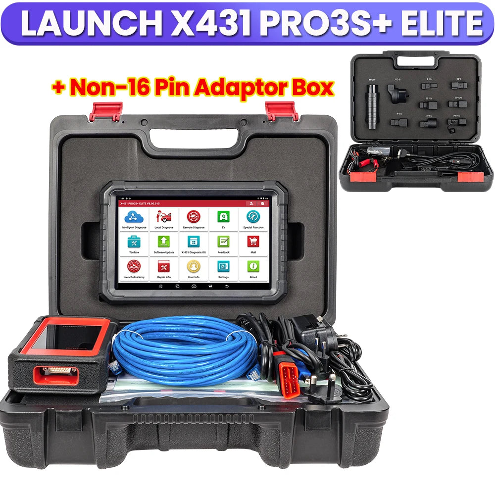 Launch X431 PRO3S Elite Car Diagnostic Tool OBD2 CAN FD