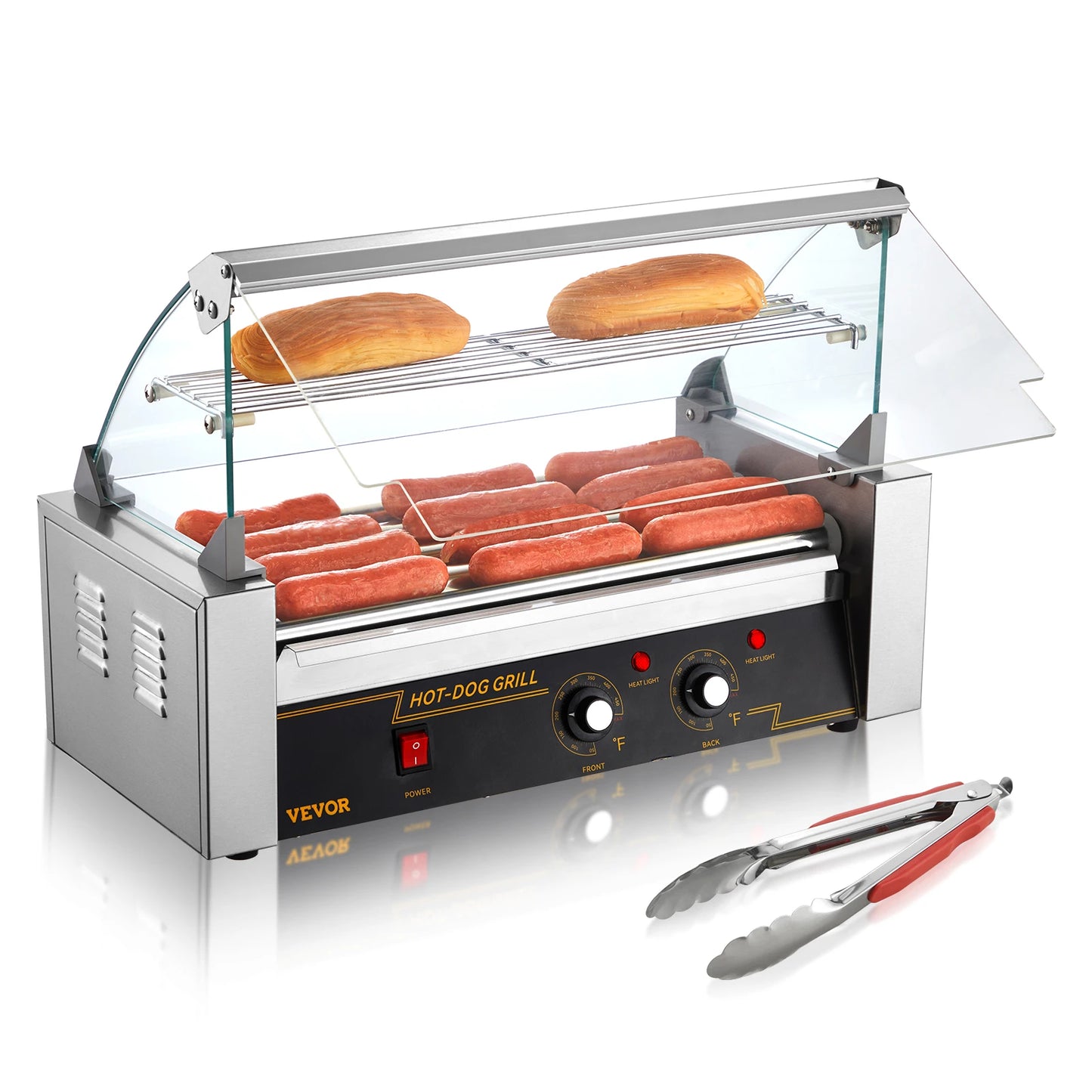 Succebuy Commercial Hot Dog Roller Sausage Maker Barbecue Electric Grill