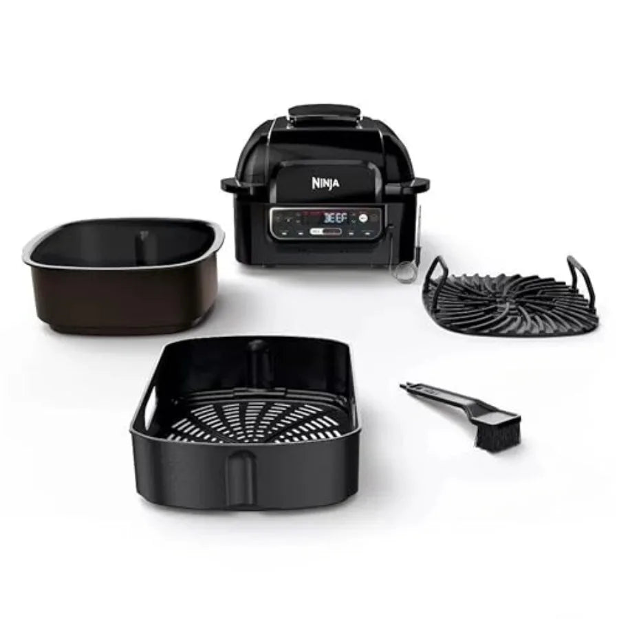 XMSJ AG300 Indoor Grill With Air Fryer For Healthy Cooking