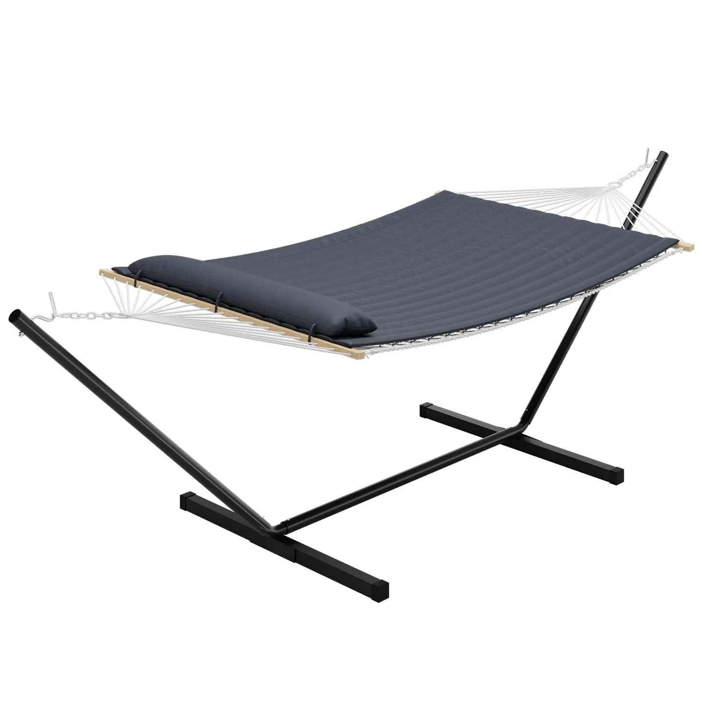 HiMISS Portable Double Hammock With Stand Two Person Outdoor