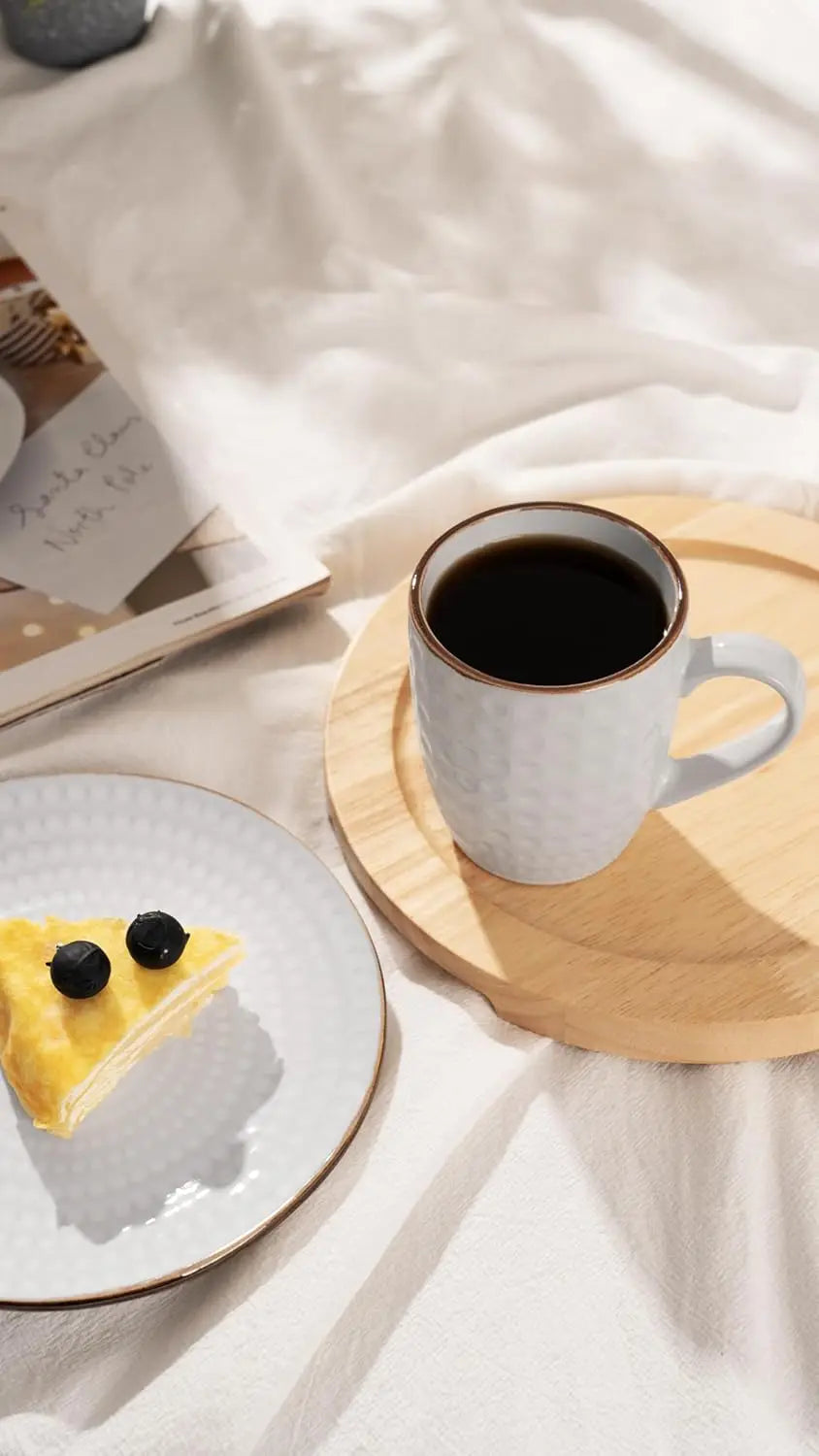 Six Piece Coffee Mug Set Microwave And Dishwasher Safe