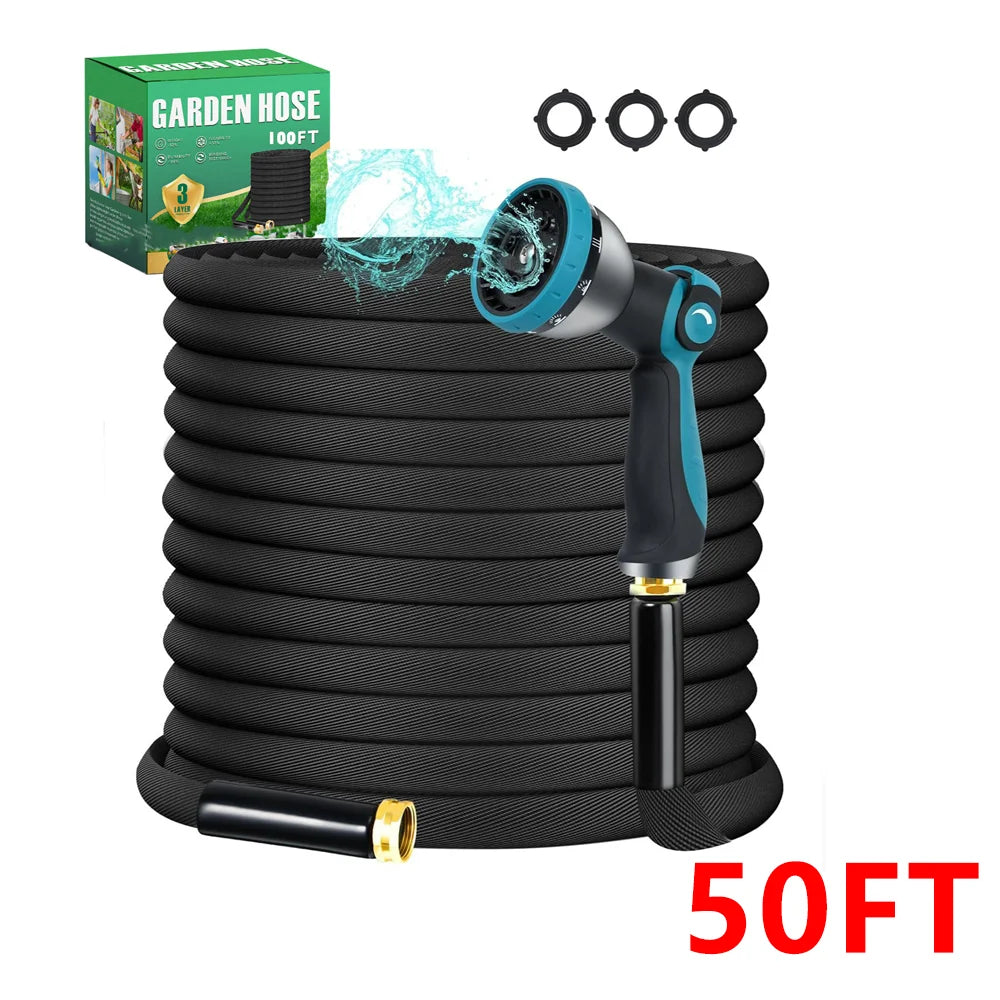 Non Expandable Garden Hose Kink Free Lightweight High Pressure