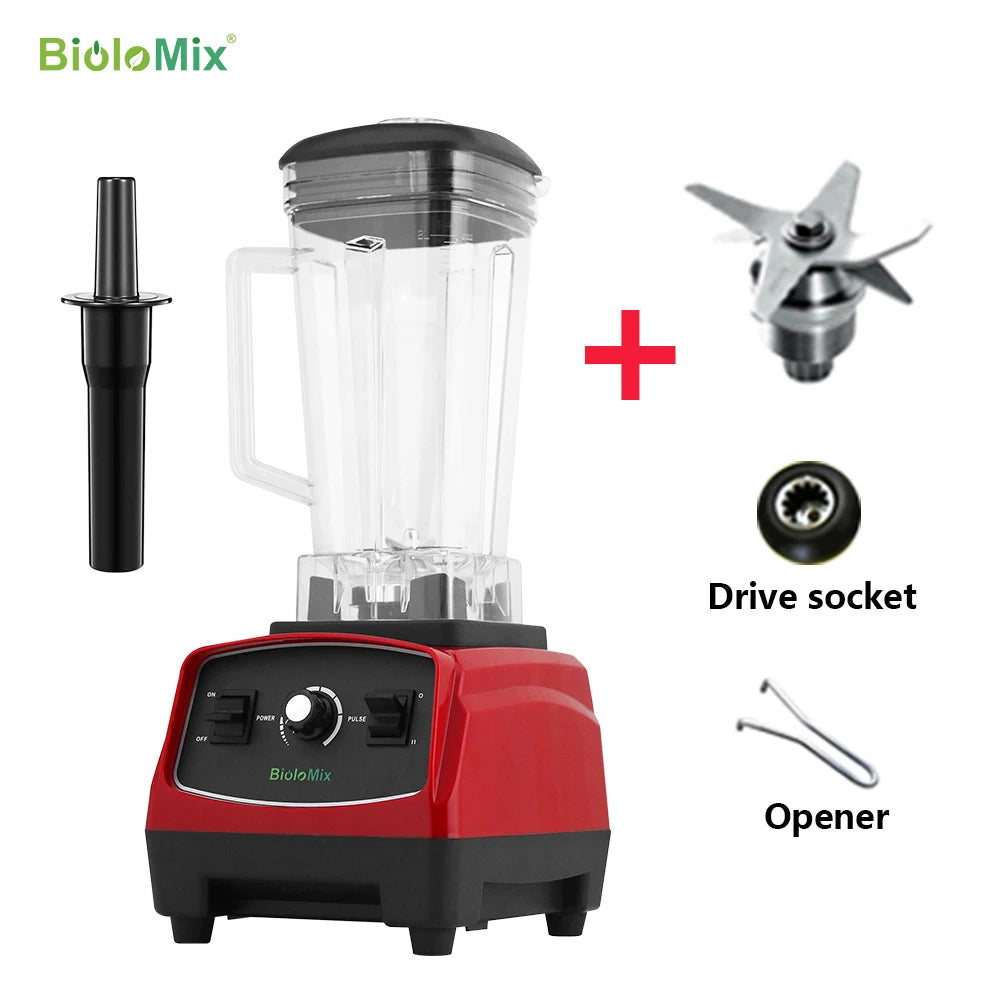 Biolomix BPA Free 3HP Blender Juicer Heavy Duty Food Processor
