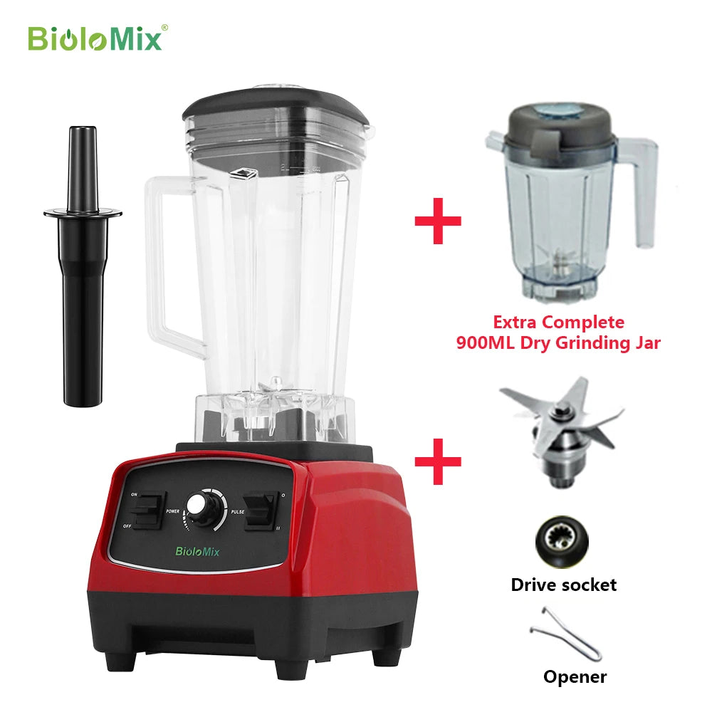 Biolomix BPA Free 3HP Blender Juicer Heavy Duty Food Processor