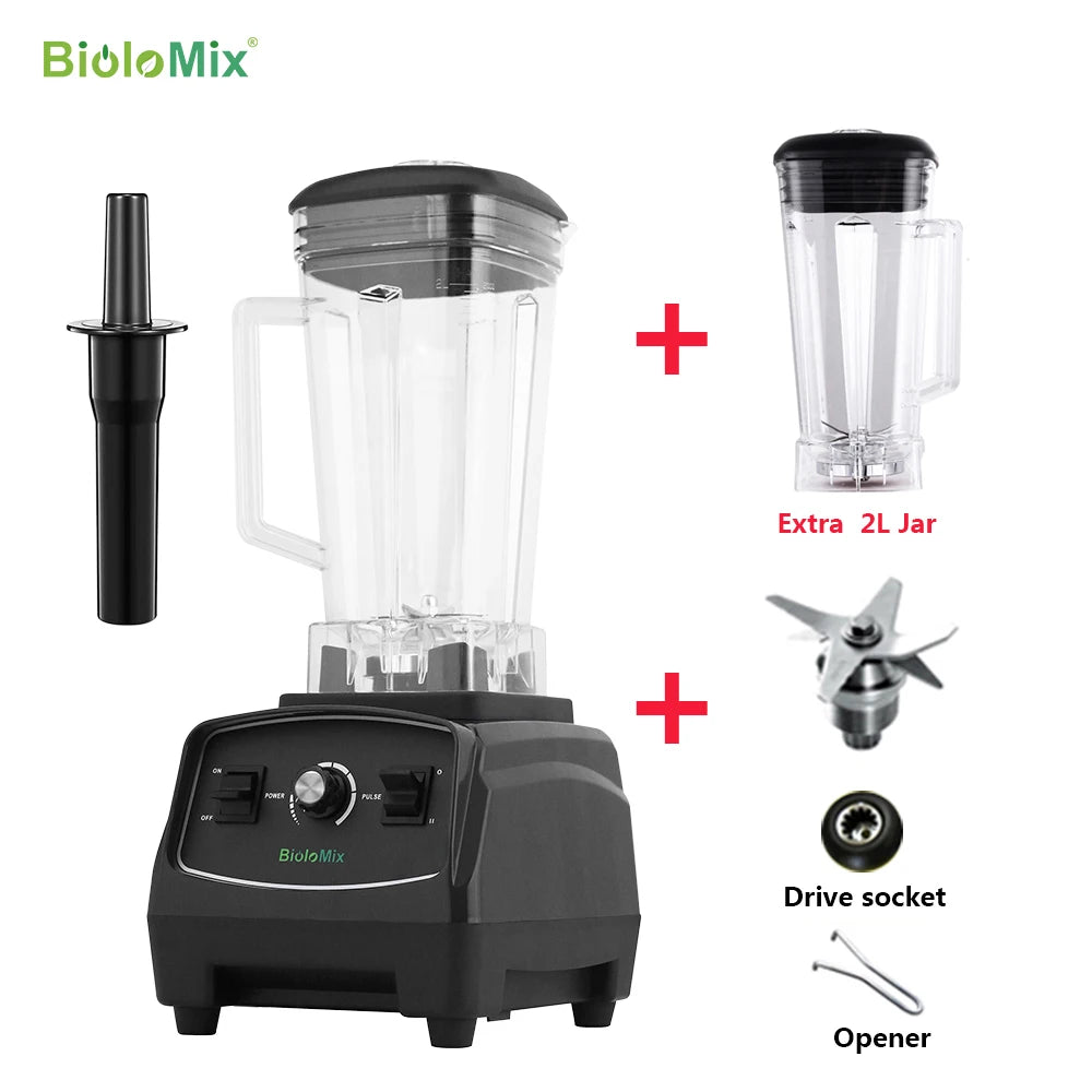 Biolomix BPA Free 3HP Blender Juicer Heavy Duty Food Processor