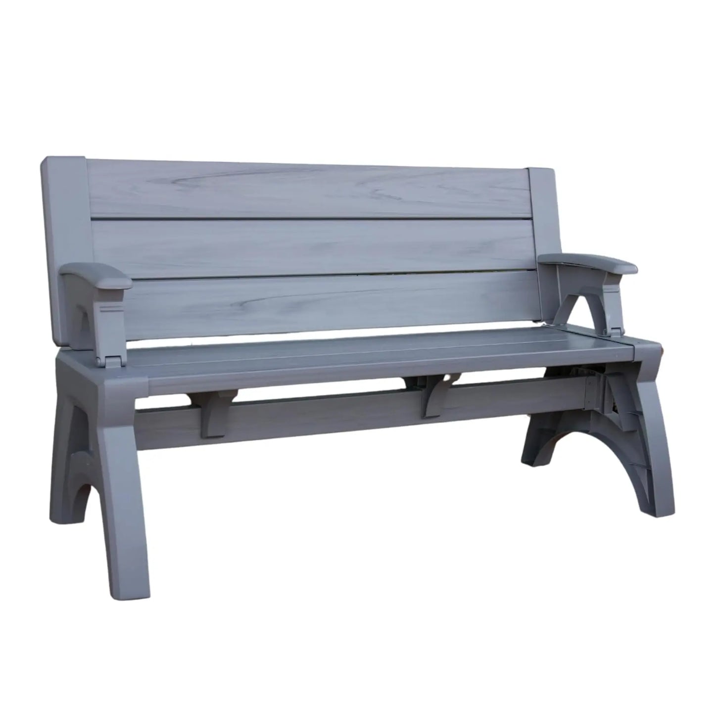 YTYIN Convert a Bench 2 In 1 Outdoor Bench and Picnic Table