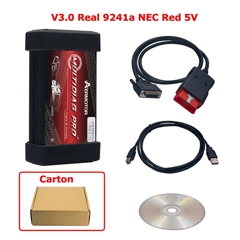 Aermotor Multidiag Pro Plus Bluetooth OBD2 Car Truck Scanner V3.0