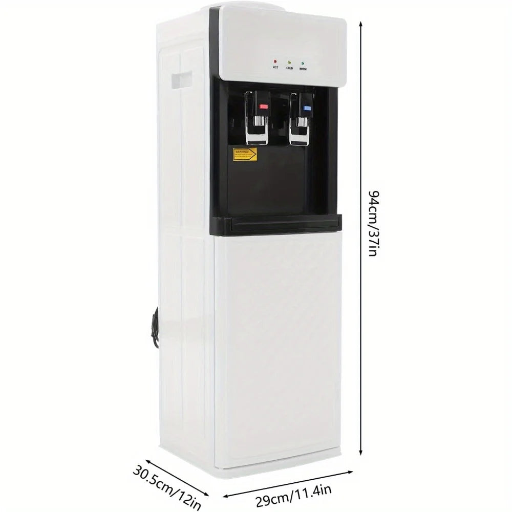 Bymaocar Top Loading Water Dispenser With Hot Cold Child Lock