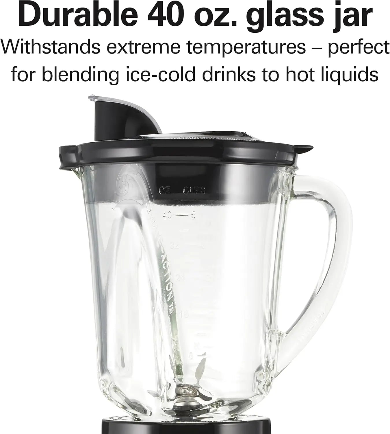 Iosn Blender And Food Processor Combo 700W 3 Cup Chopper Glass Jar