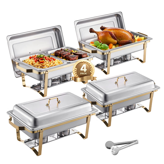 Succebuy Chafing Dish Buffet Set Stainless Steel Warmer