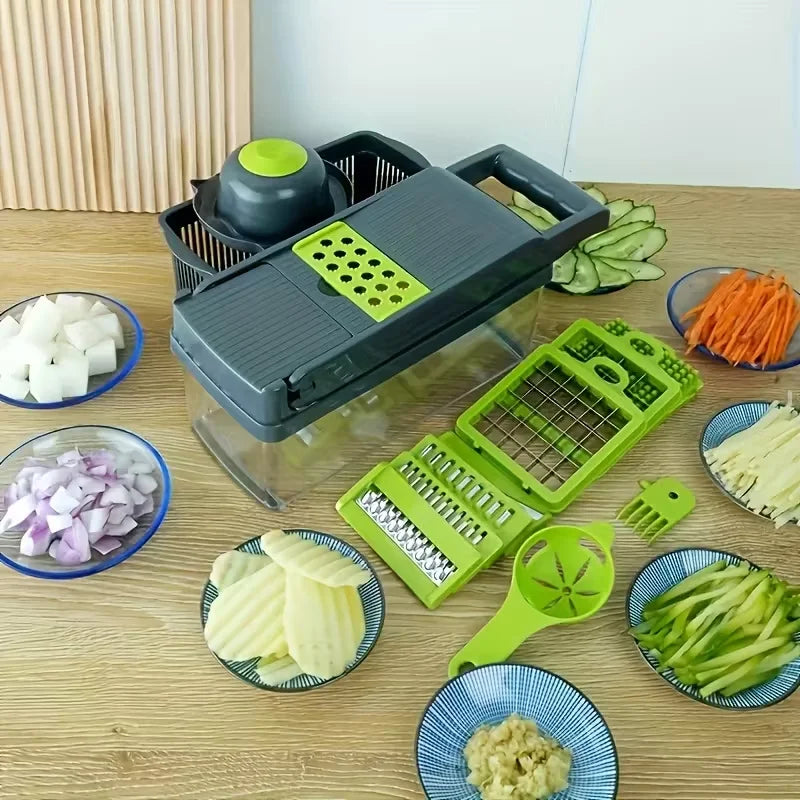 Multifunctional Vegetable Chopper Onion Grater Slicer Kitchen