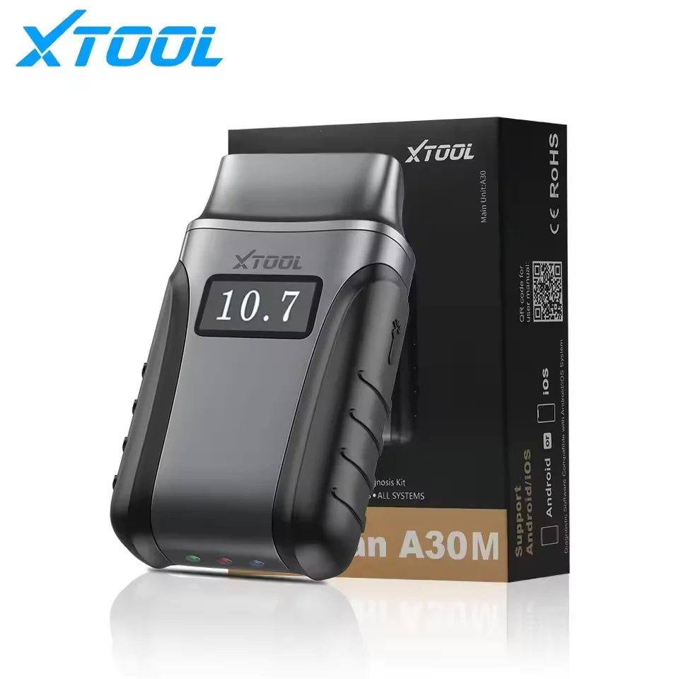 XTOOL A30M Full System Bidirectional OBD2 Diagnostic Tool 26 Resets