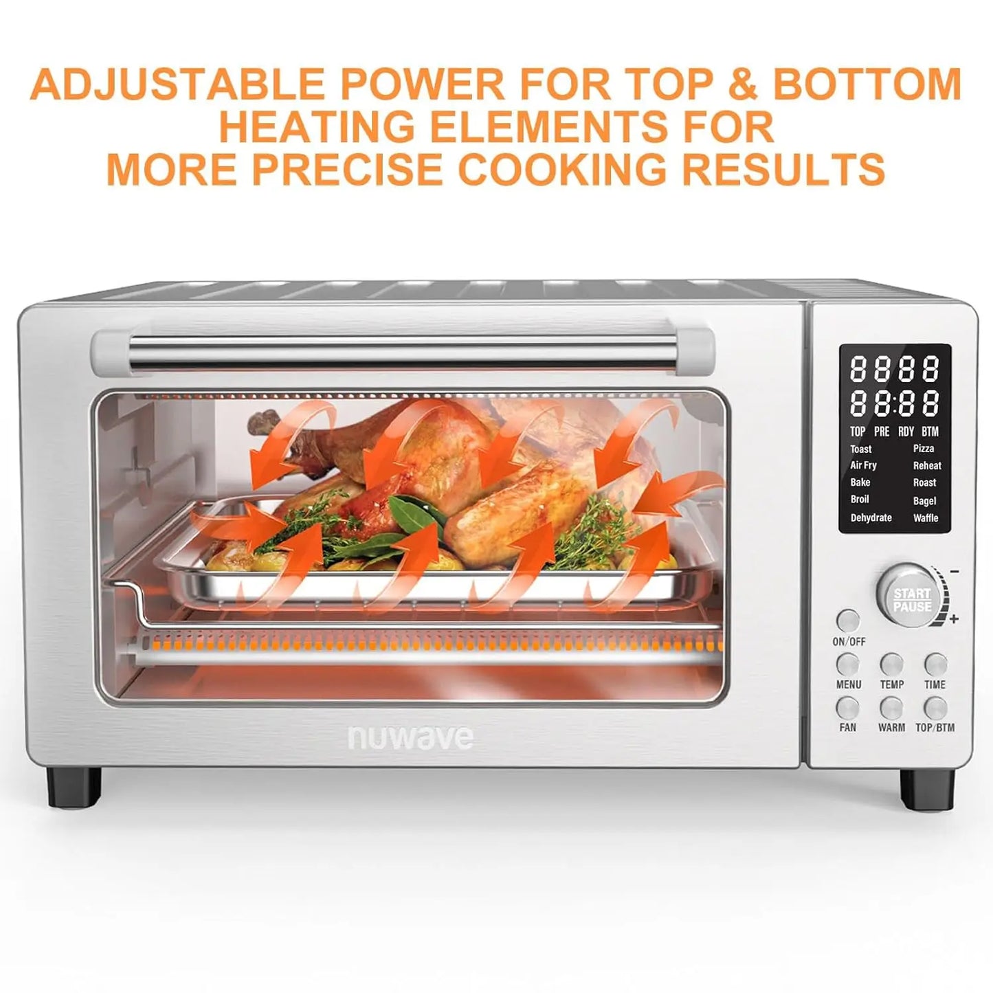 Nuwave Bravo 3 Smart Air Fryer Toaster Oven