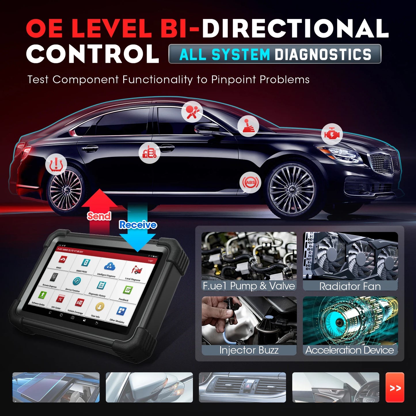 LAUNCH IMMO Elite Key Programmer for Automotive Diagnostics