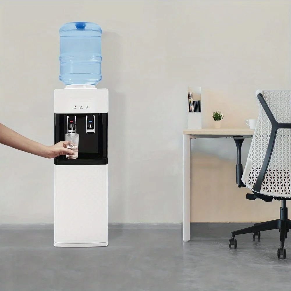 Bymaocar Top Loading Water Dispenser With Hot Cold Child Lock