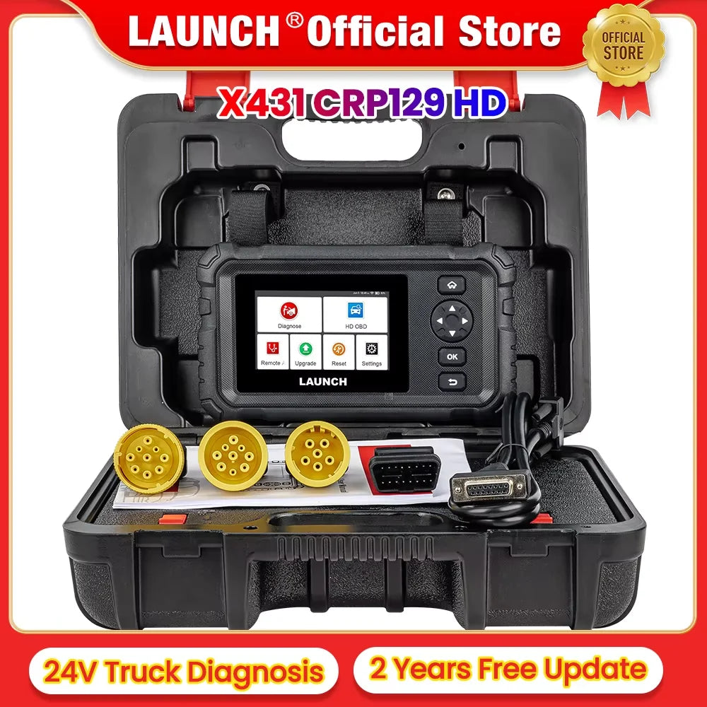 LAUNCH CRP129HD Heavy Duty Truck Scanner 24V Diesel Diagnostic Tool