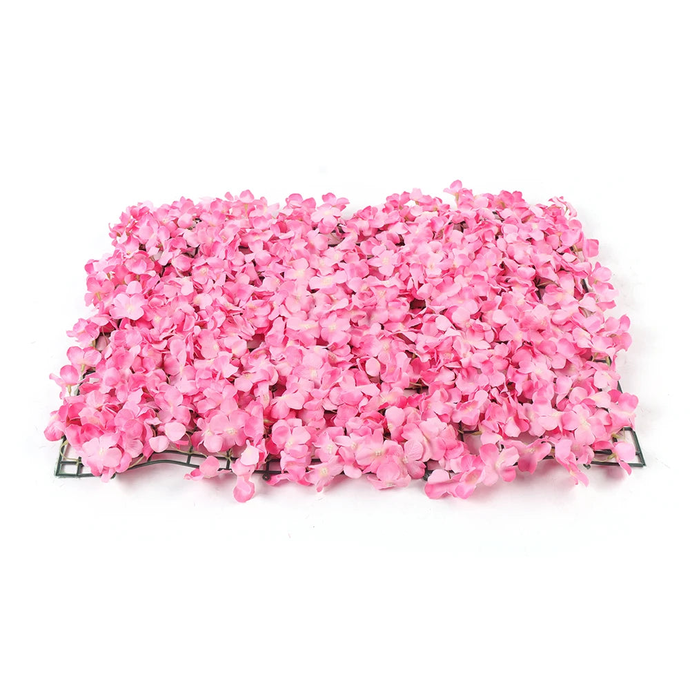 Silk Rose Flower Wall Panels For Party And Wedding Decor