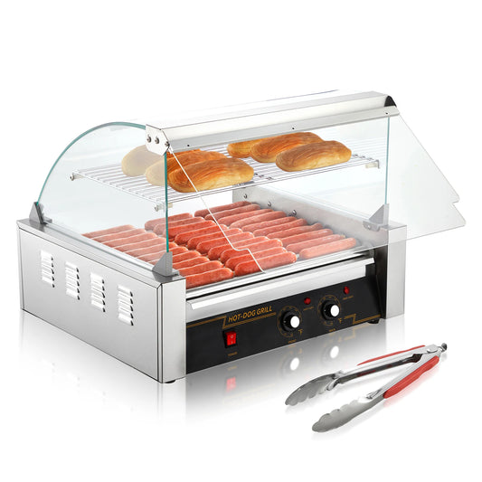 Succebuy Commercial Hot Dog Roller Sausage Maker Barbecue Electric Grill