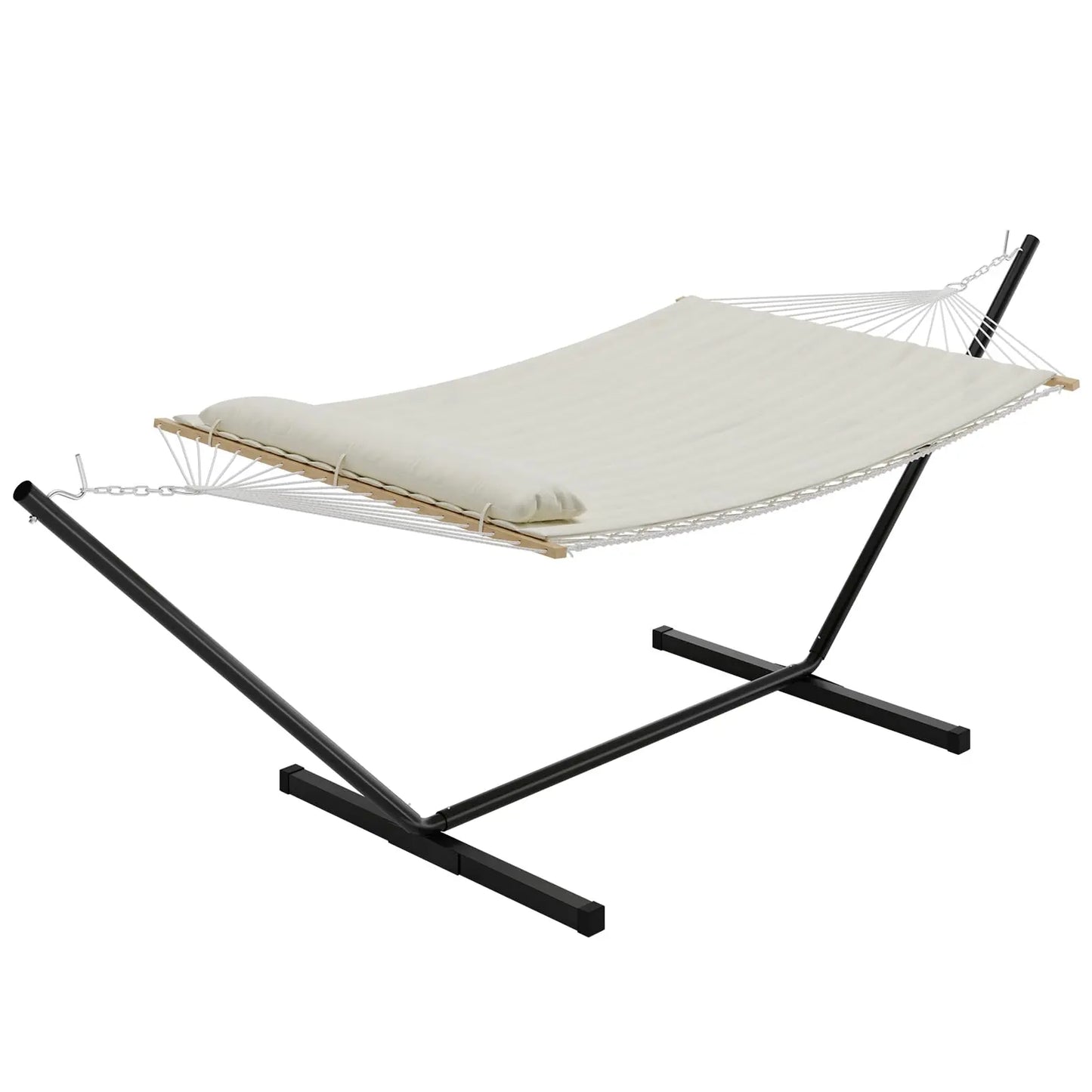 HiMISS Portable Double Hammock With Stand Two Person Outdoor