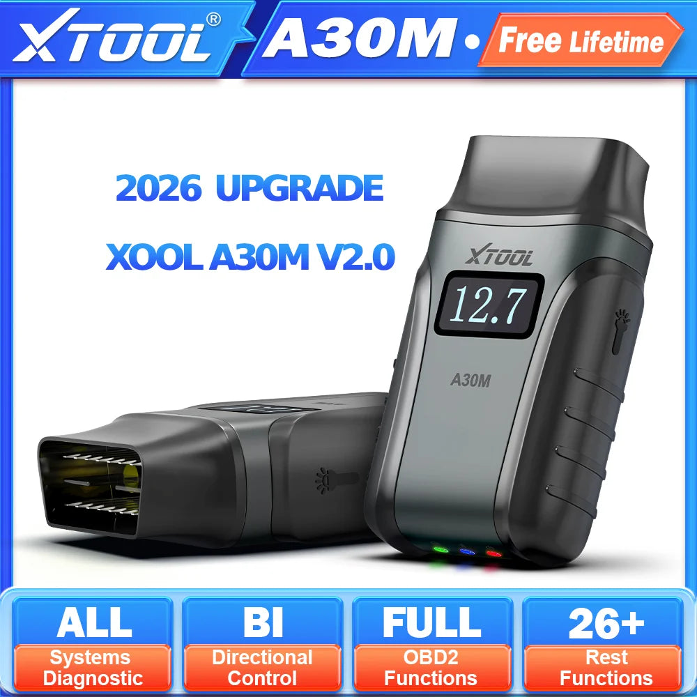 XTOOL Anyscan A30M V2.0 All System Car Diagnostic Scanner OBD2