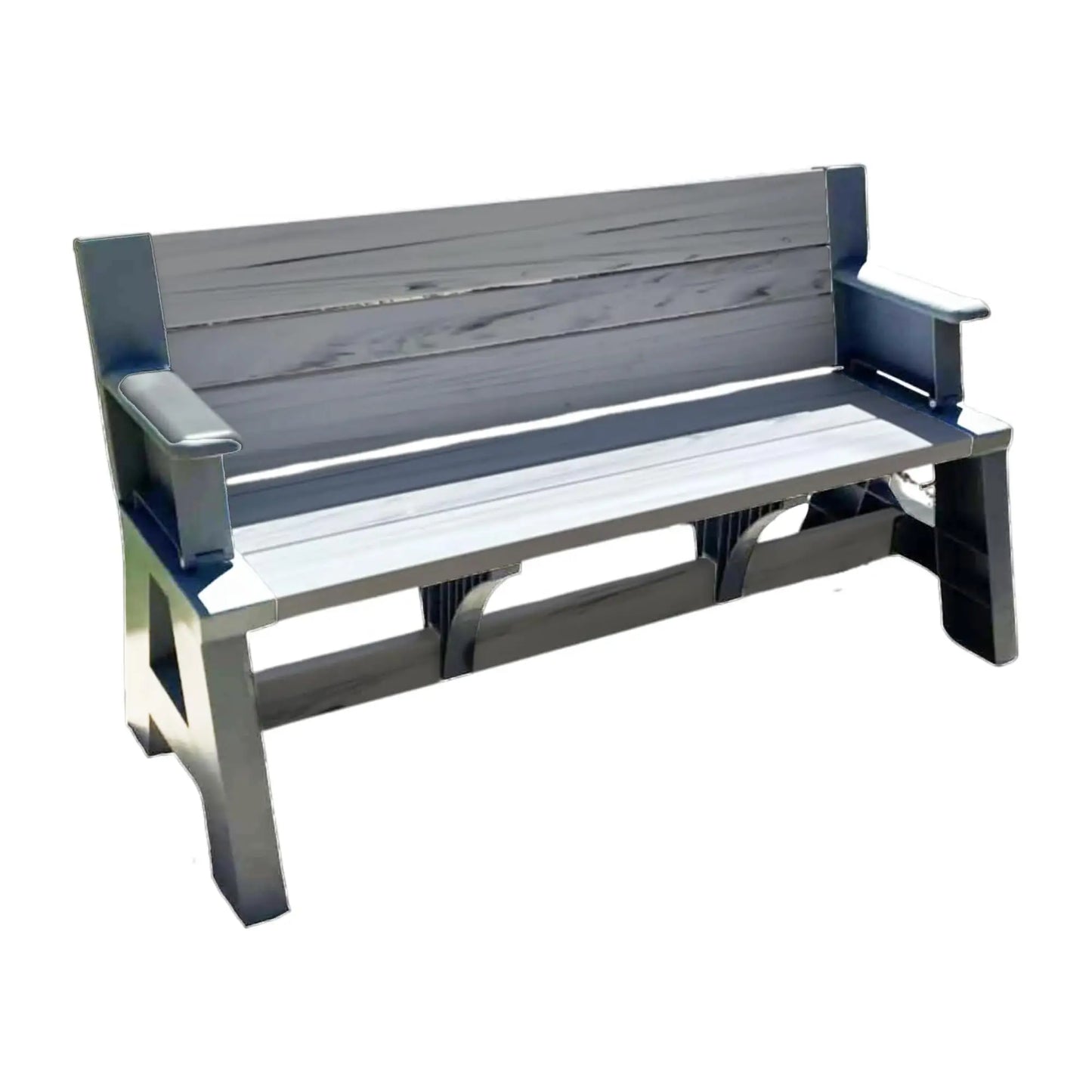 YTYIN Convert a Bench 2 In 1 Outdoor Bench and Picnic Table