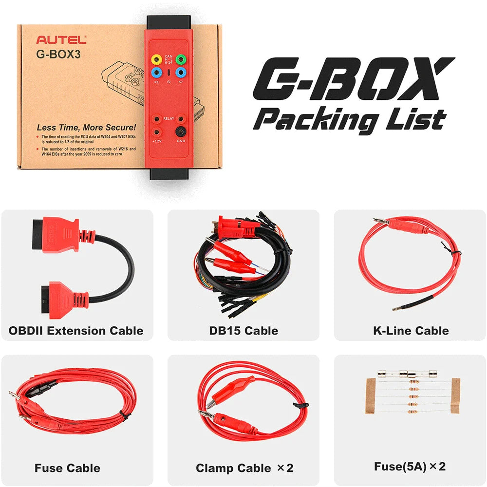 Autel GBOX3 Key Programming Tool For Mercedes Benz BMW Toyota All Keys Lost