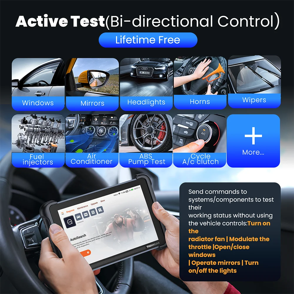 Thinkcar Thinkscan 689BT Key Programming Diagnostic OBD2 CANFD DOIP
