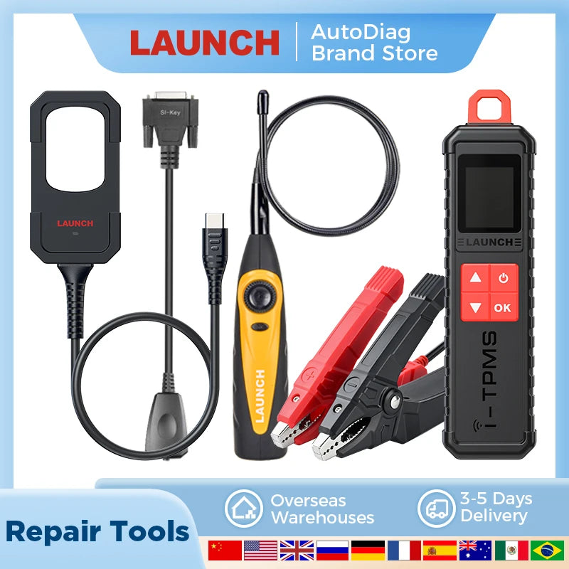 LAUNCH Car Repair Tools Kit ITPMS BST360 VSP600 Bundle