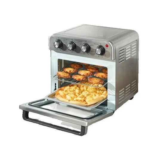 SucceBuy 1800W Air Fryer Toaster Oven Stainless Steel Countertop Oven