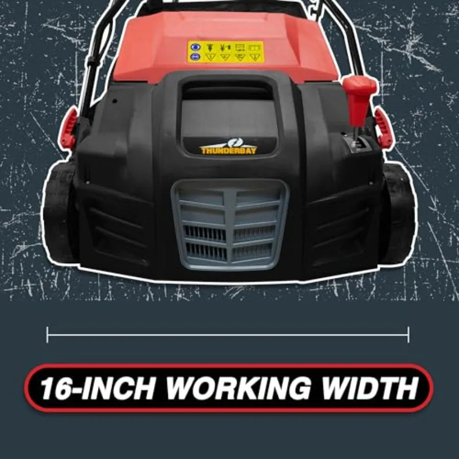 Yao Hui Huang 2-in-1 Electric Dethatcher and Scarifier Grass Bag
