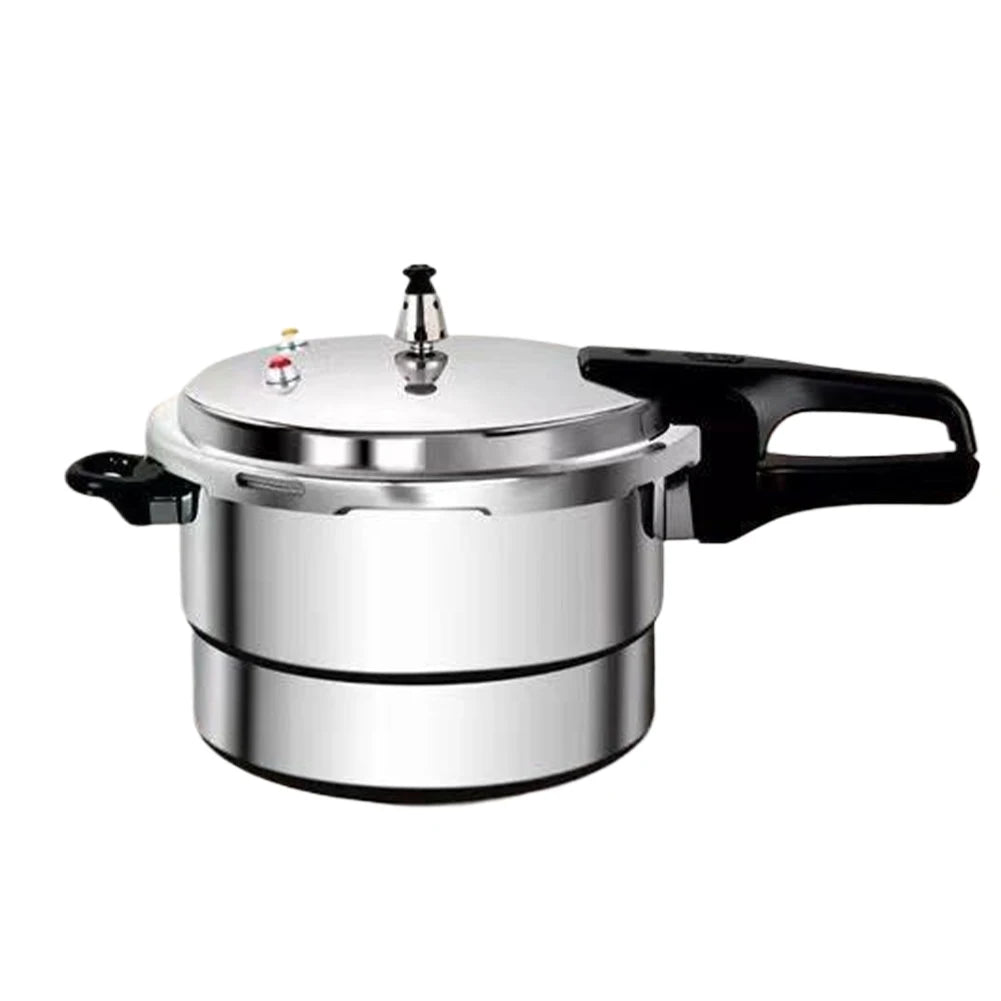 Aluminum Alloy Pressure Cooker With Steaming Plate For Induction Stove