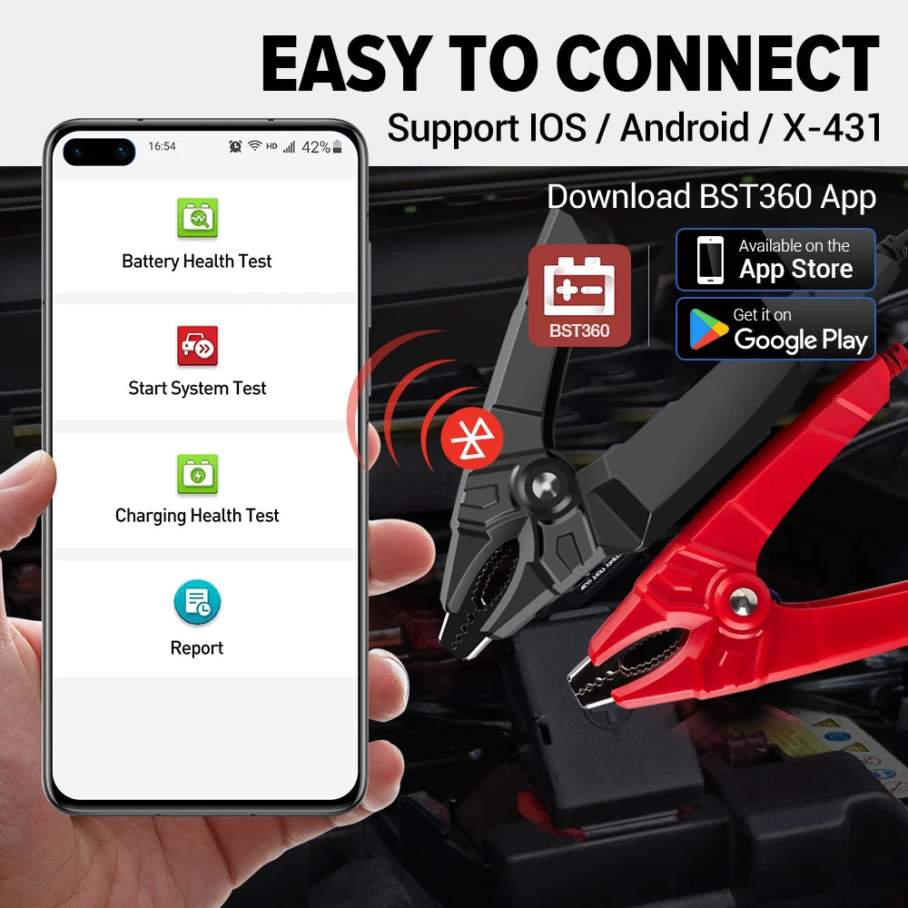 LAUNCH X431 BST-360 Bluetooth Battery Tester And Analyzer