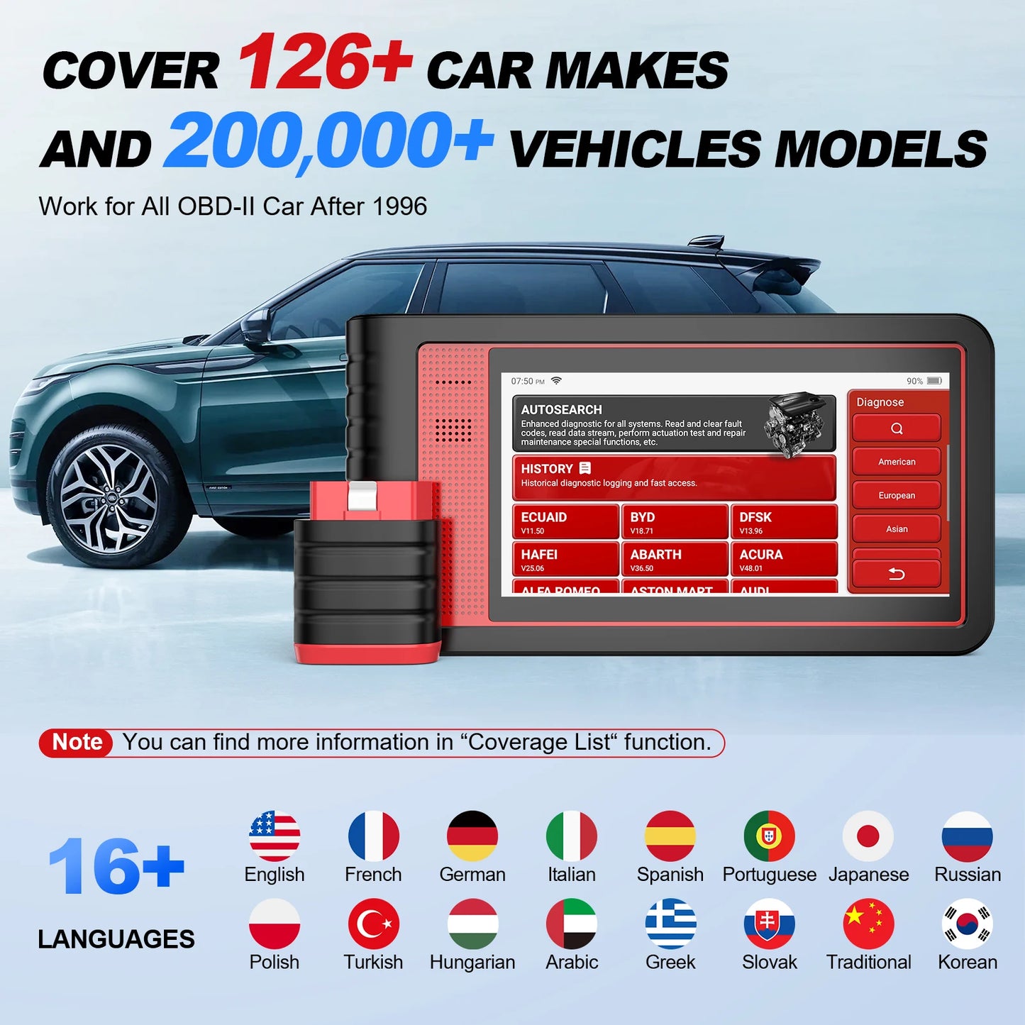 Thinkcar Thinktool Mini 2 CANFD Car Diagnostic Tool OBD2 Scanner