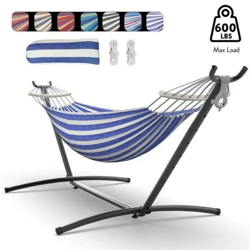 Gyroor Adjustable Stand Hammock 600 Pound Capacity With Storage Bag