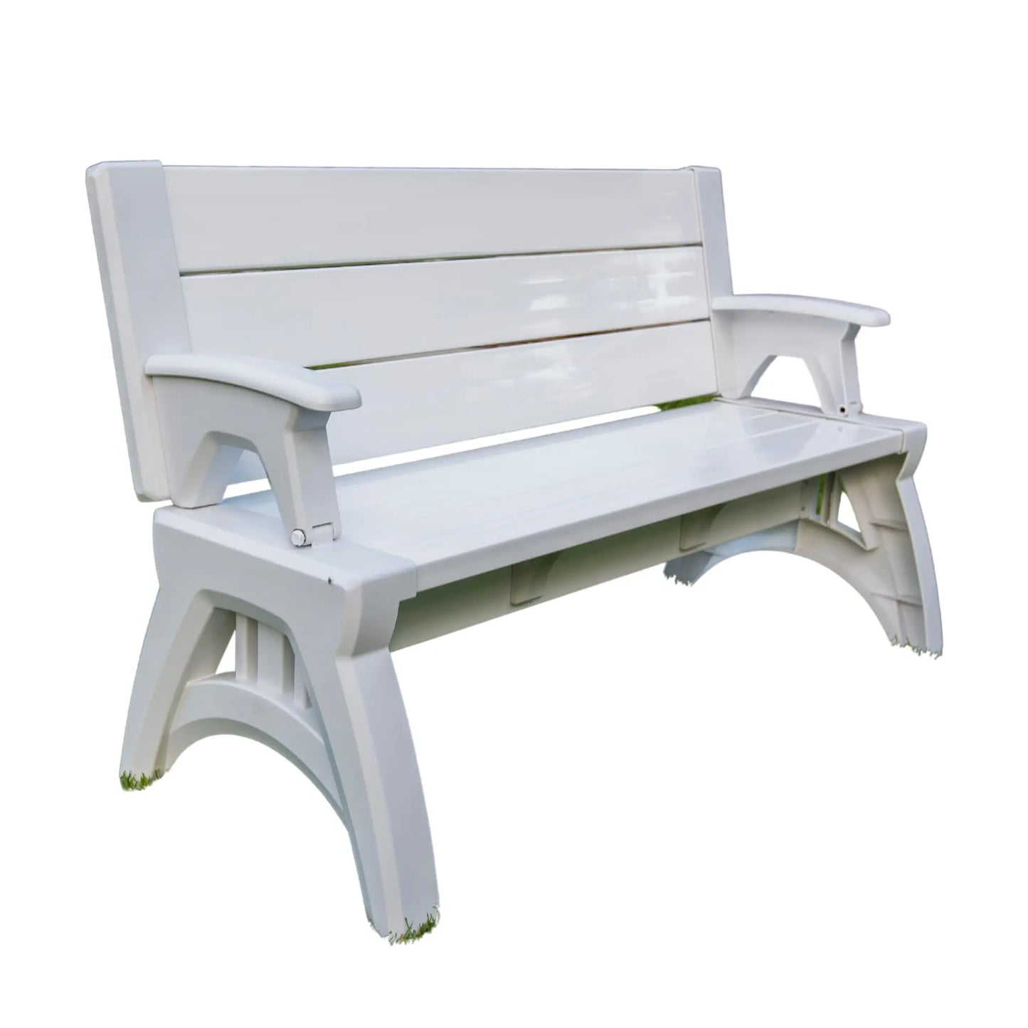 YTYIN Convert a Bench 2 In 1 Outdoor Bench and Picnic Table