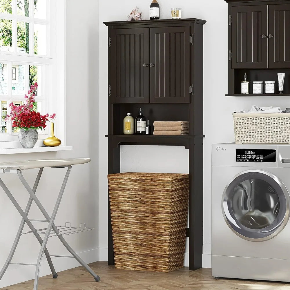 Tongyue Over The Toilet Storage Cabinet With Adjustable Shelves