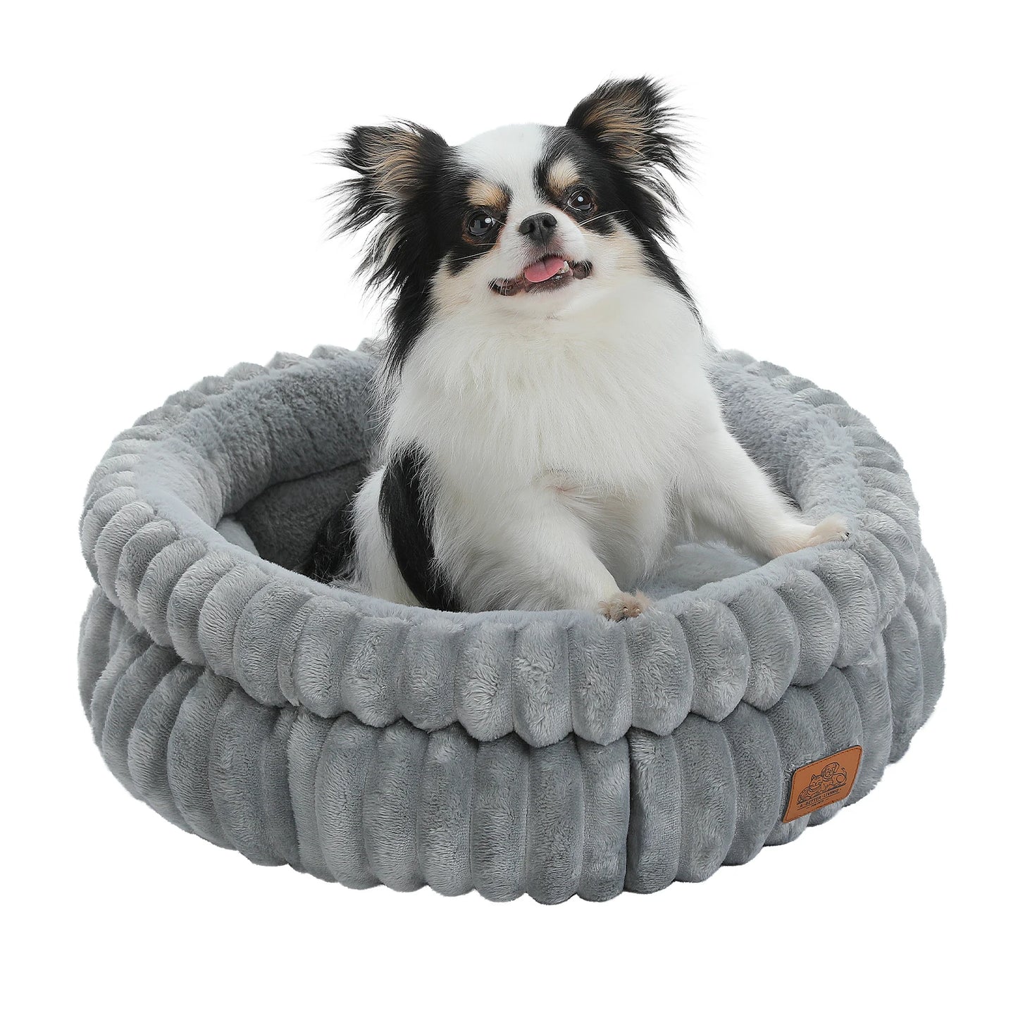 PAWZ Road Dog Bed Indoor Round Washable Corduroy Anti Slip