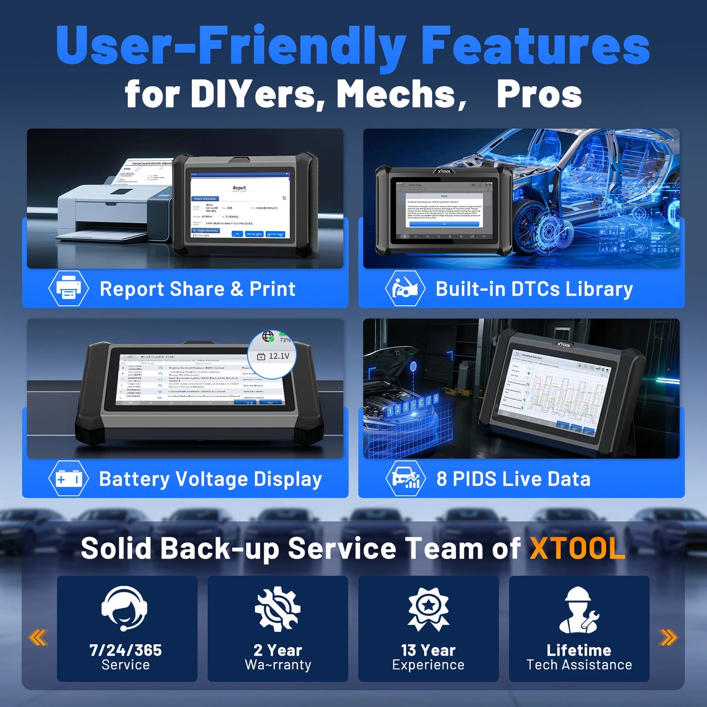 XTOOL X100PADS V2 IMMO Key Programming Tool All Keys