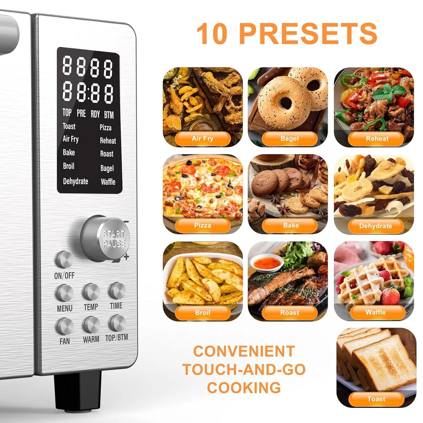 Nuwave Bravo 3 Smart Air Fryer Toaster Oven