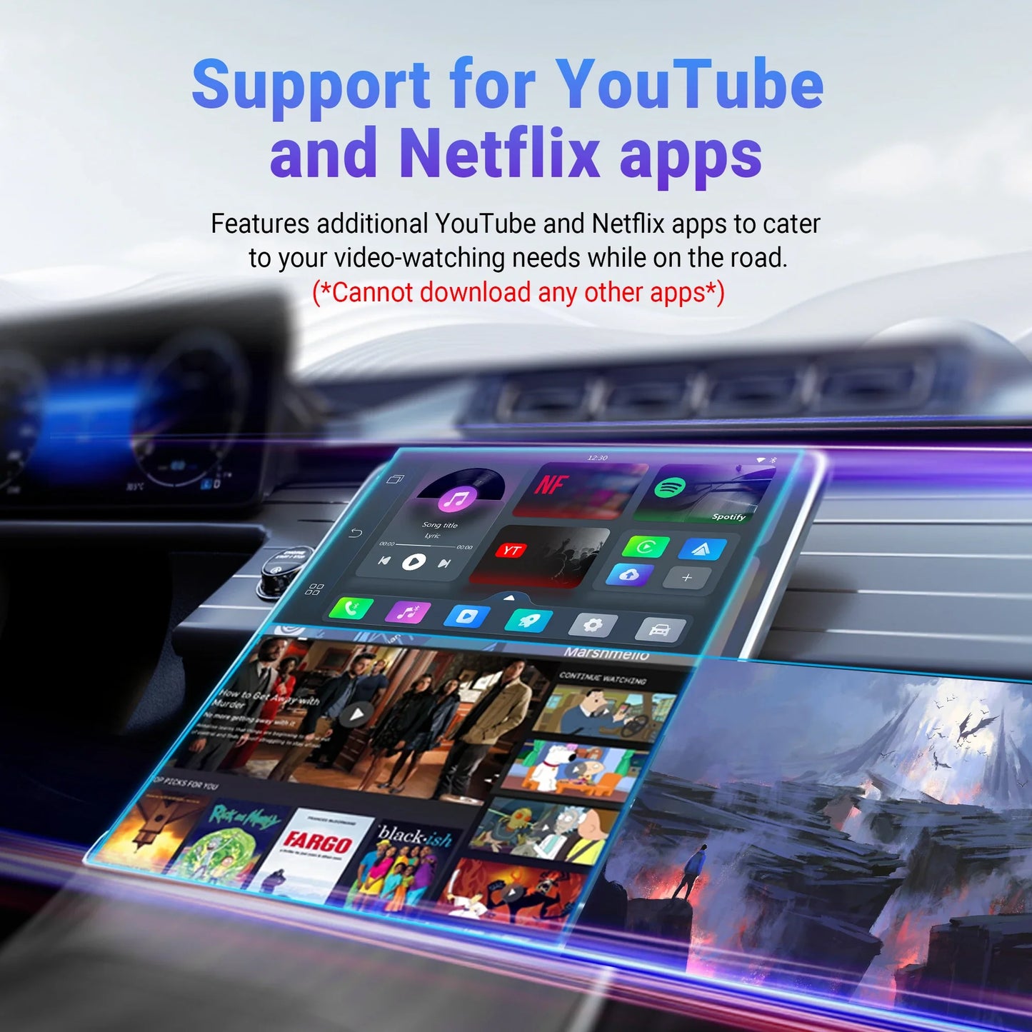 OTTOCAST Play2Video Pro Wireless CarPlay Android Auto Adapter