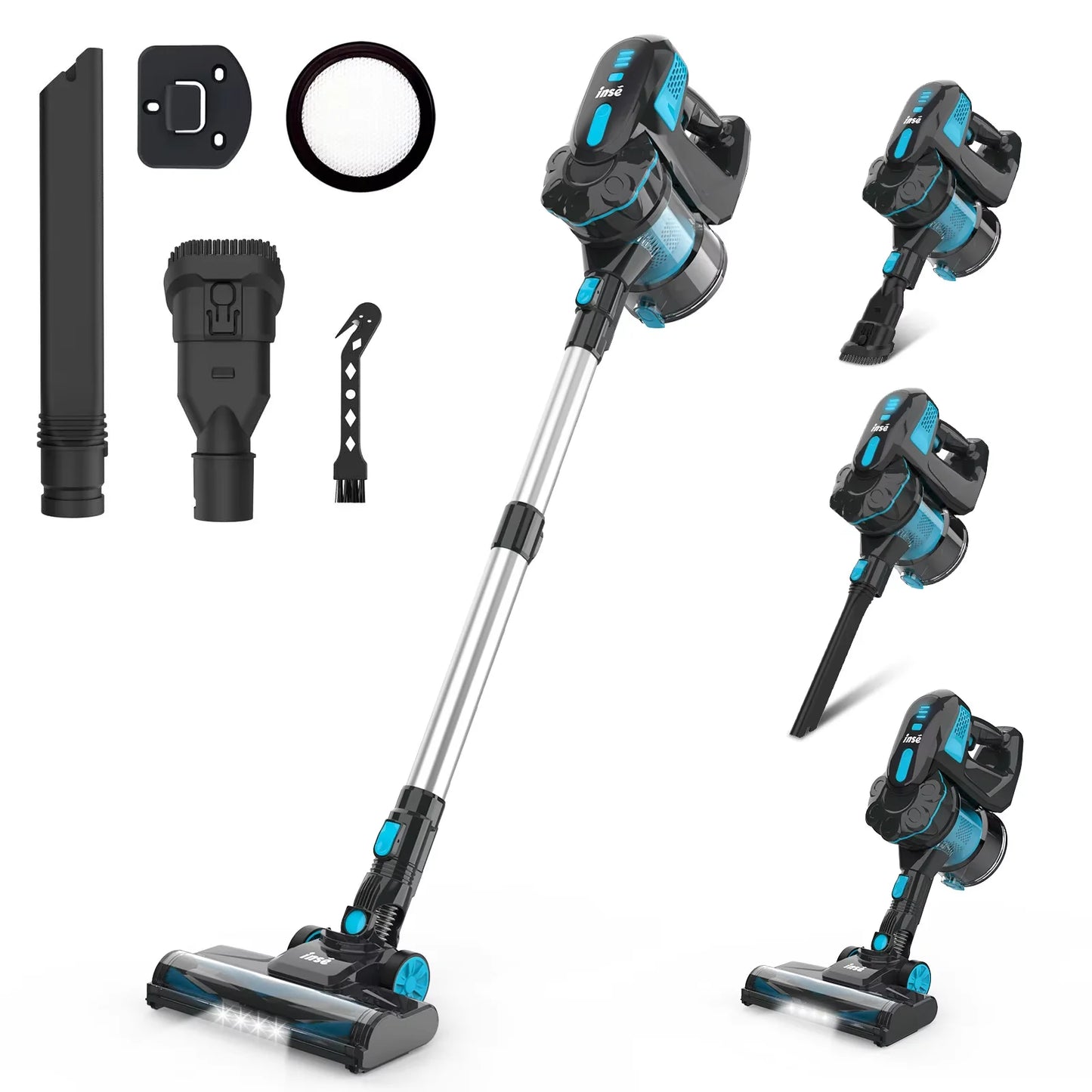 INSE V770 Cordless Handheld Vacuum Cleaner 6 in 1 20KPa