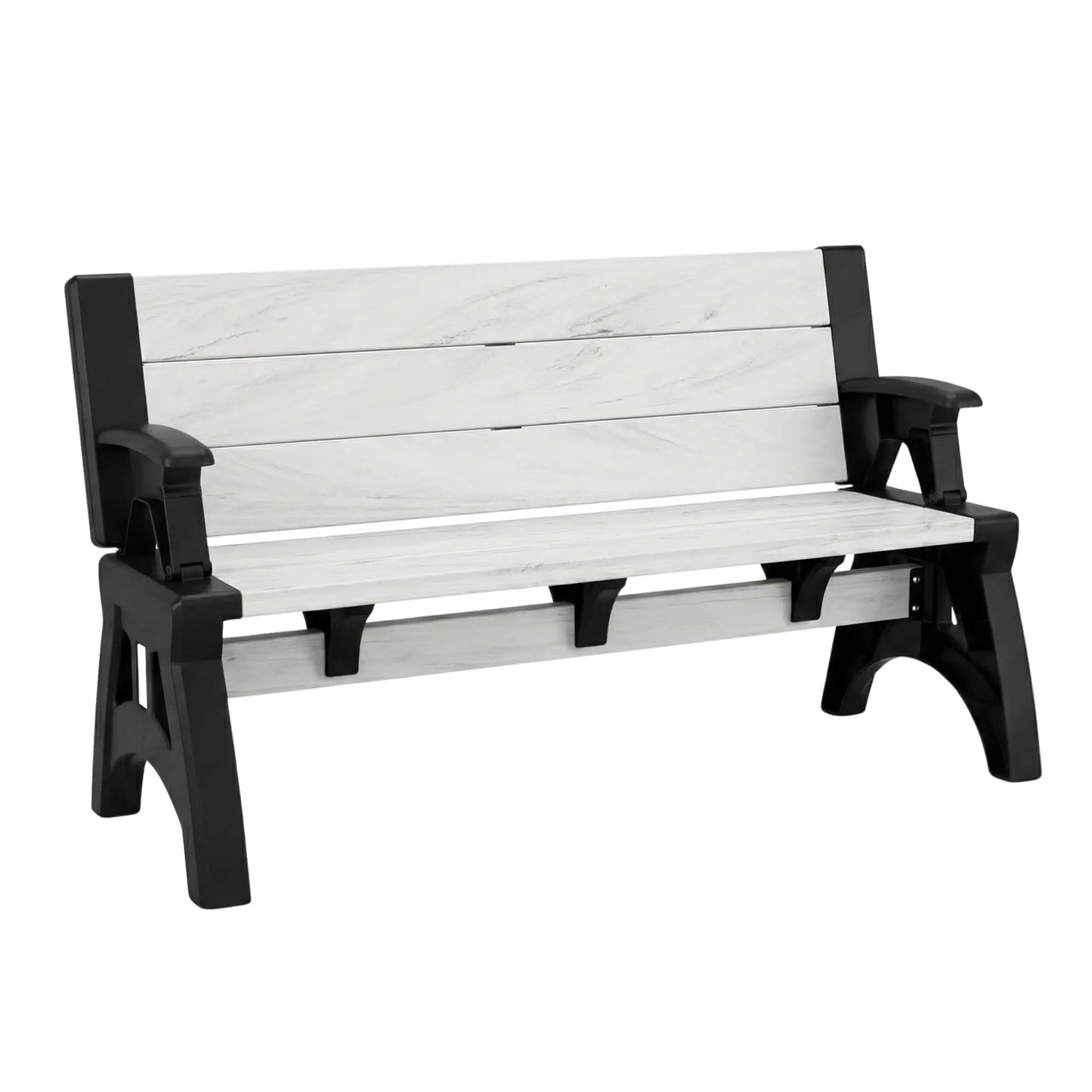 YTYIN Convert a Bench 2 In 1 Outdoor Bench and Picnic Table