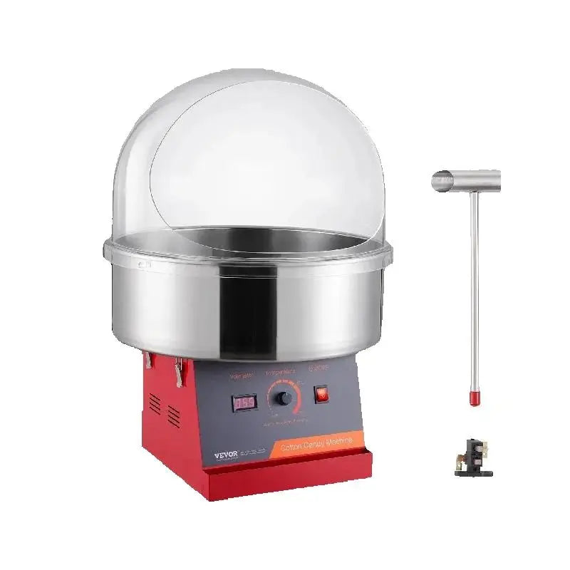 SucceBuy Commercial Electric Cotton Candy Machine With Stainless Steel Bowl