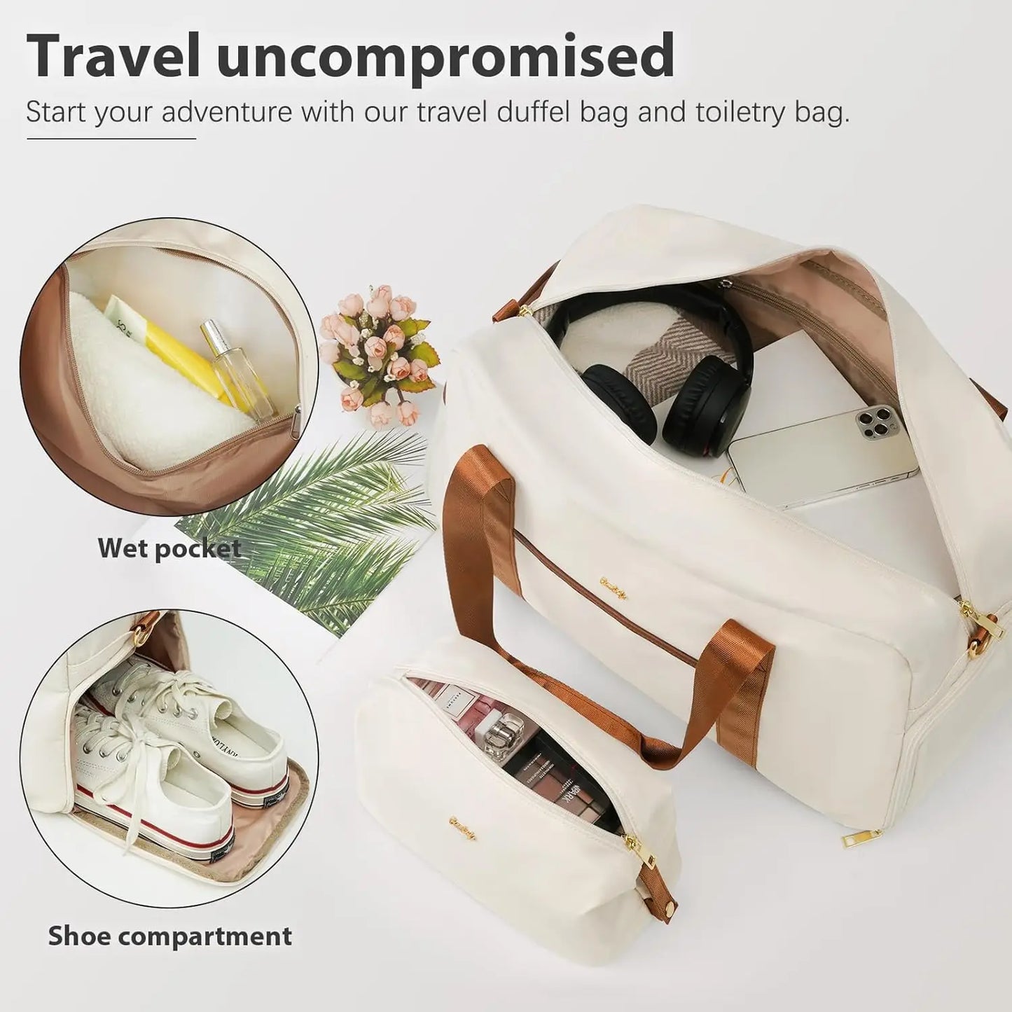 Coolife Luggage Set Hardside Spinner Suitcase TSA Lock