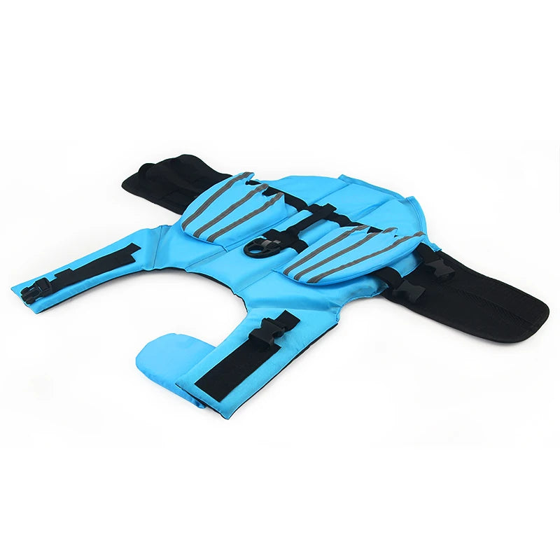 Dog Reflective Wing Life Jacket Vest for Summer Swimwear
