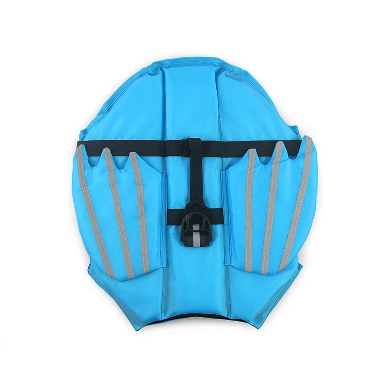 Dog Reflective Wing Life Jacket Vest for Summer Swimwear