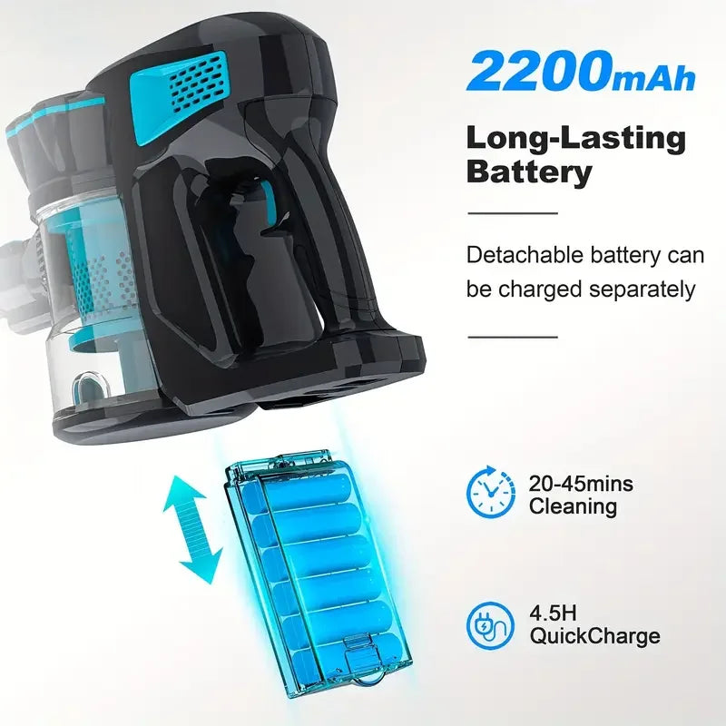 INSE V770 Cordless Handheld Vacuum Cleaner 6 in 1 20KPa