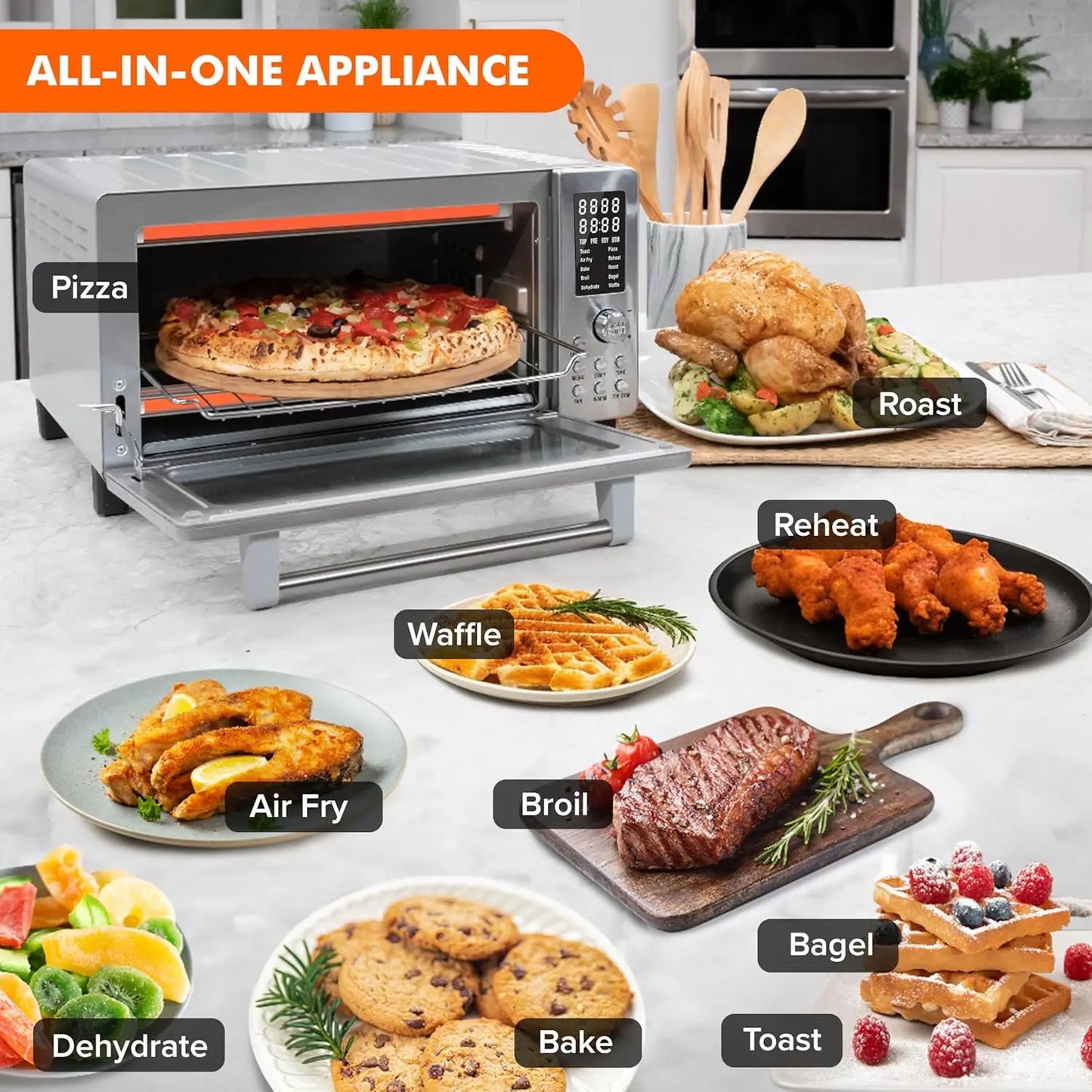 Nuwave Bravo 3 Smart Air Fryer Toaster Oven