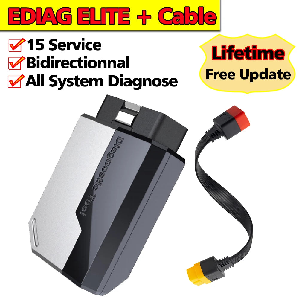 Kingbolen Ediag Elite OBD2 Scanner All System Bidirectional Tool
