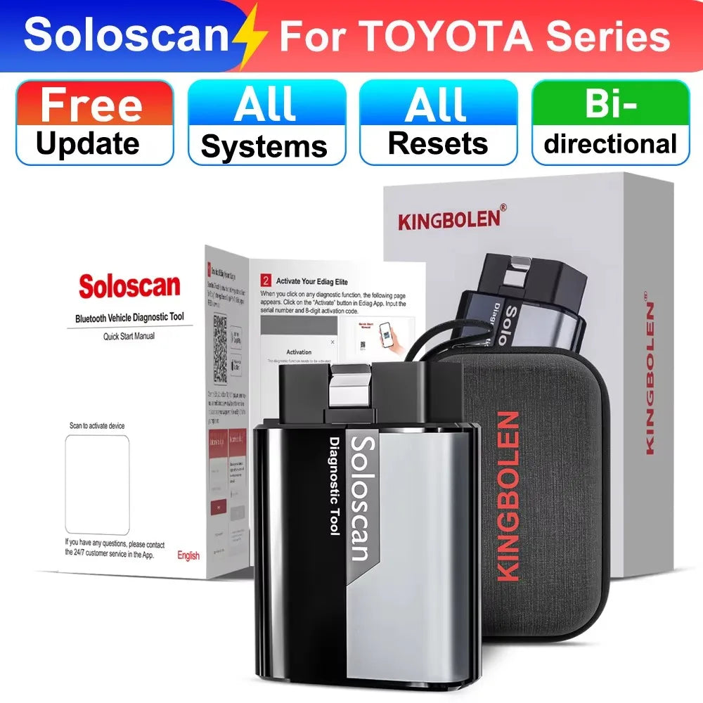 KINGBOLEN Soloscan All System ECU Coding OBD Scanner
